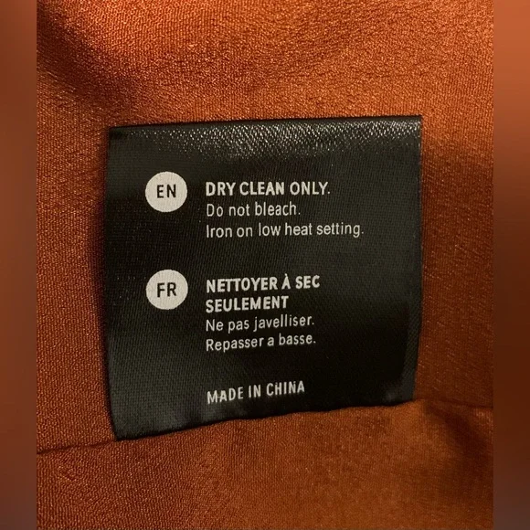 Andrea Iyamah Orange Reni Knotted Dress Size Large/US 10 New - Picture 7 of 15